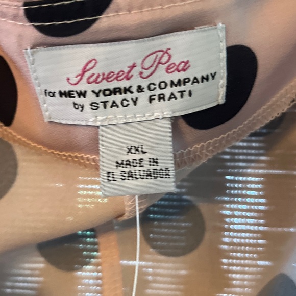 NWT NY&CO Sweetpea top XXL - Picture 3 of 8